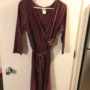 Wrap style dress
